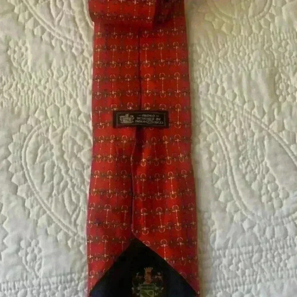 Authentic PAOLO GUCCI necktie 100% Silk, Made In Italy - Picture 4 of 8